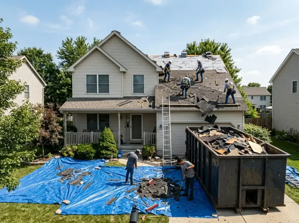 roof-replacement-debris-remova-004 — frequently asked questions, Cheapest Dumpster Rentals in DeSoto, TX